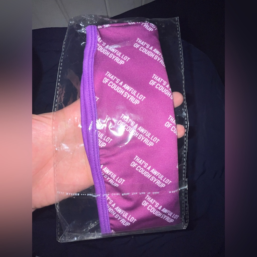 That’s a Awful Lot of Cough Syrup Sealed Ski Mask *Rare Color*